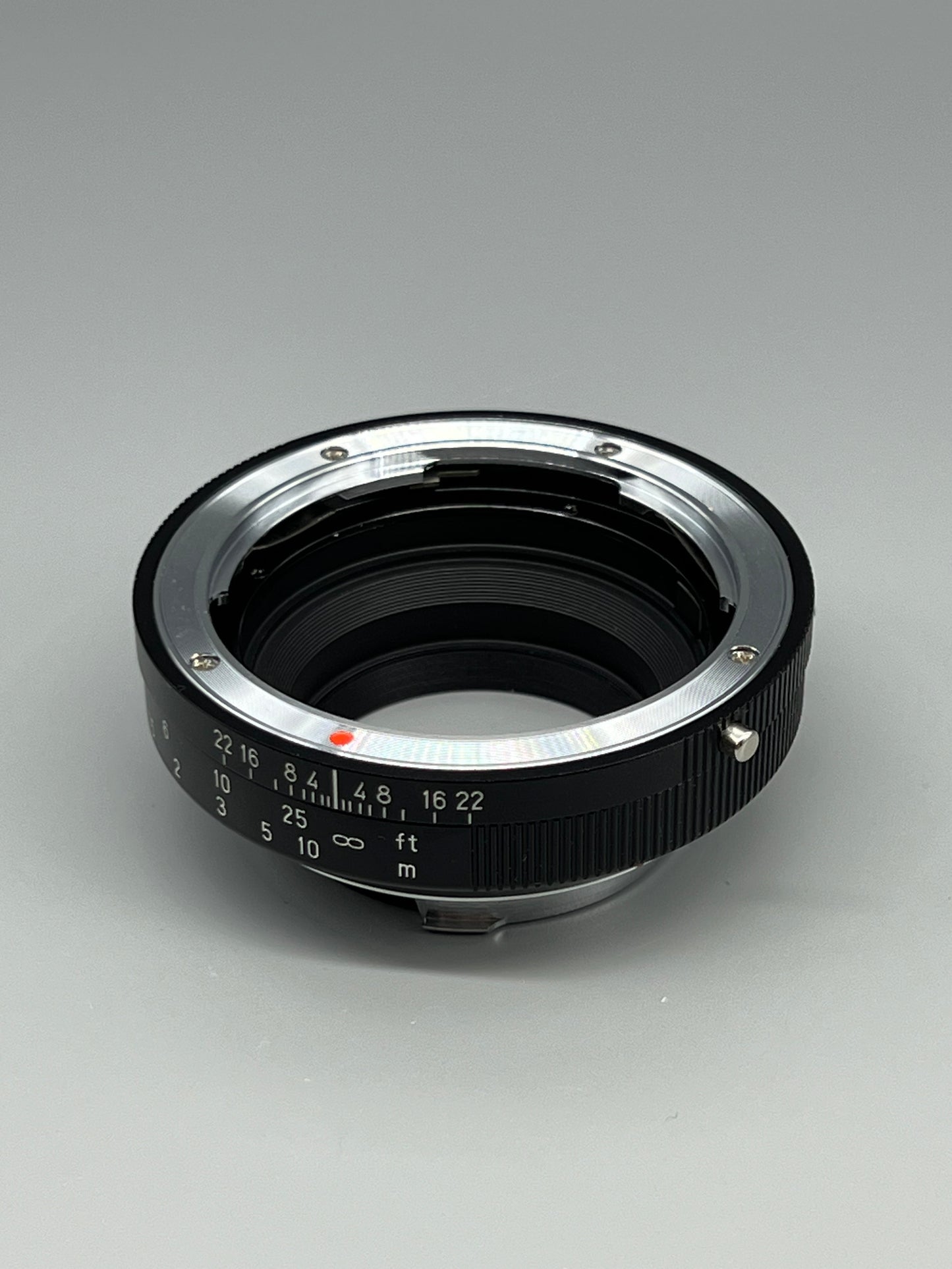 CY-LM R50 rangefinder-link adapter - Contax/Yashica mount lens to Leica M