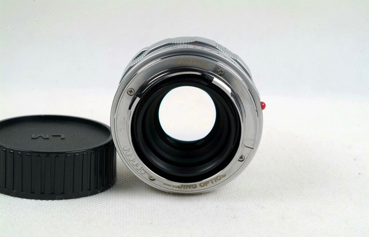 Funleader Contax G 45mm F2 - Silver Chrome / Leica M Mount (97-98%new)