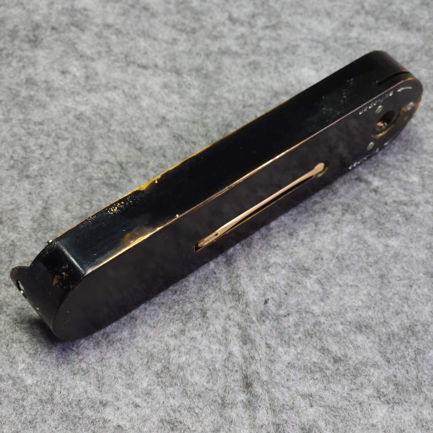 Leica Leicavit MP Style in Black Paint Bubbles finish