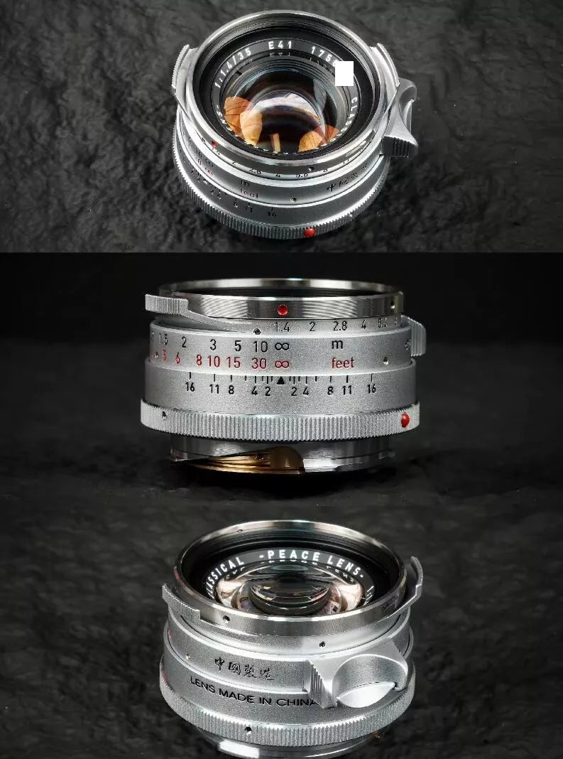和平光学 Peace Lens Optics Atelier 35MM f/1.4 Classical (Leica Steel Rim Summilux)