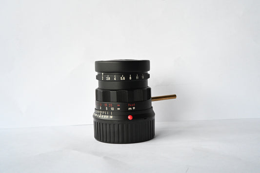 Leica SUMMICRON 50mm F2 Rigid Black Repaint **M3D Style