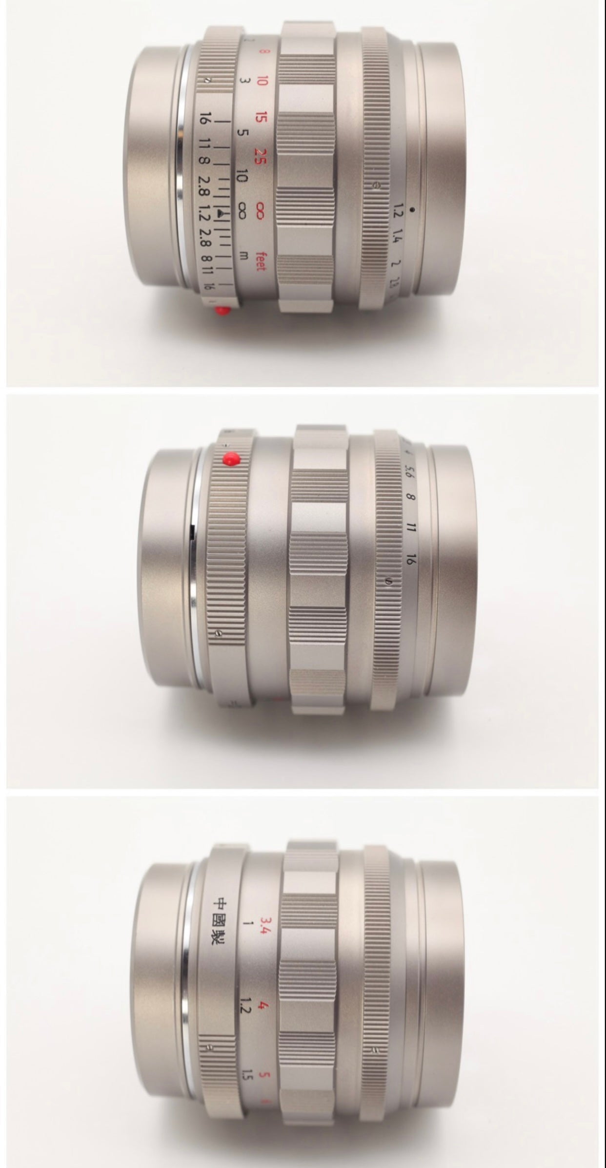 Light Lens Lab Leica Noctilux Titanium 50mm f/1.2 ASPH for M Mount M3 M6 M10 M11