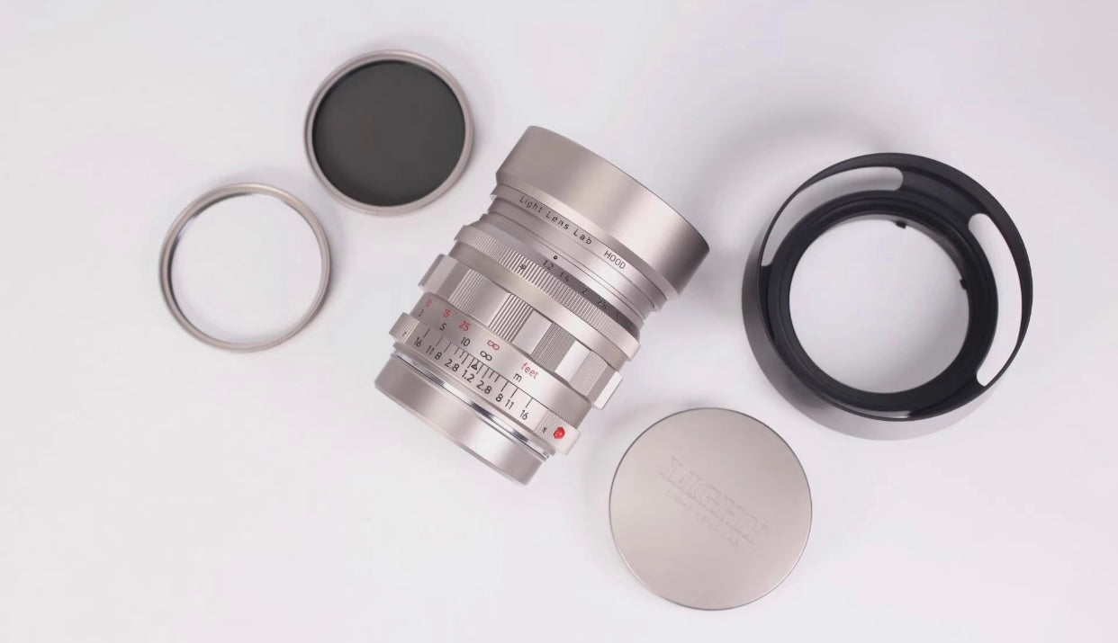 Light Lens Lab Leica Noctilux Titanium 50mm f/1.2 ASPH for M Mount M3 M6 M10 M11