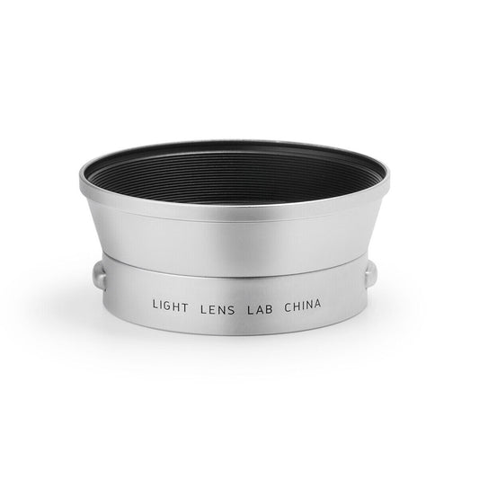 LIGHT LENS LAB Lens Hood IROOA Reprint Version =Black Paint + Silver Set=