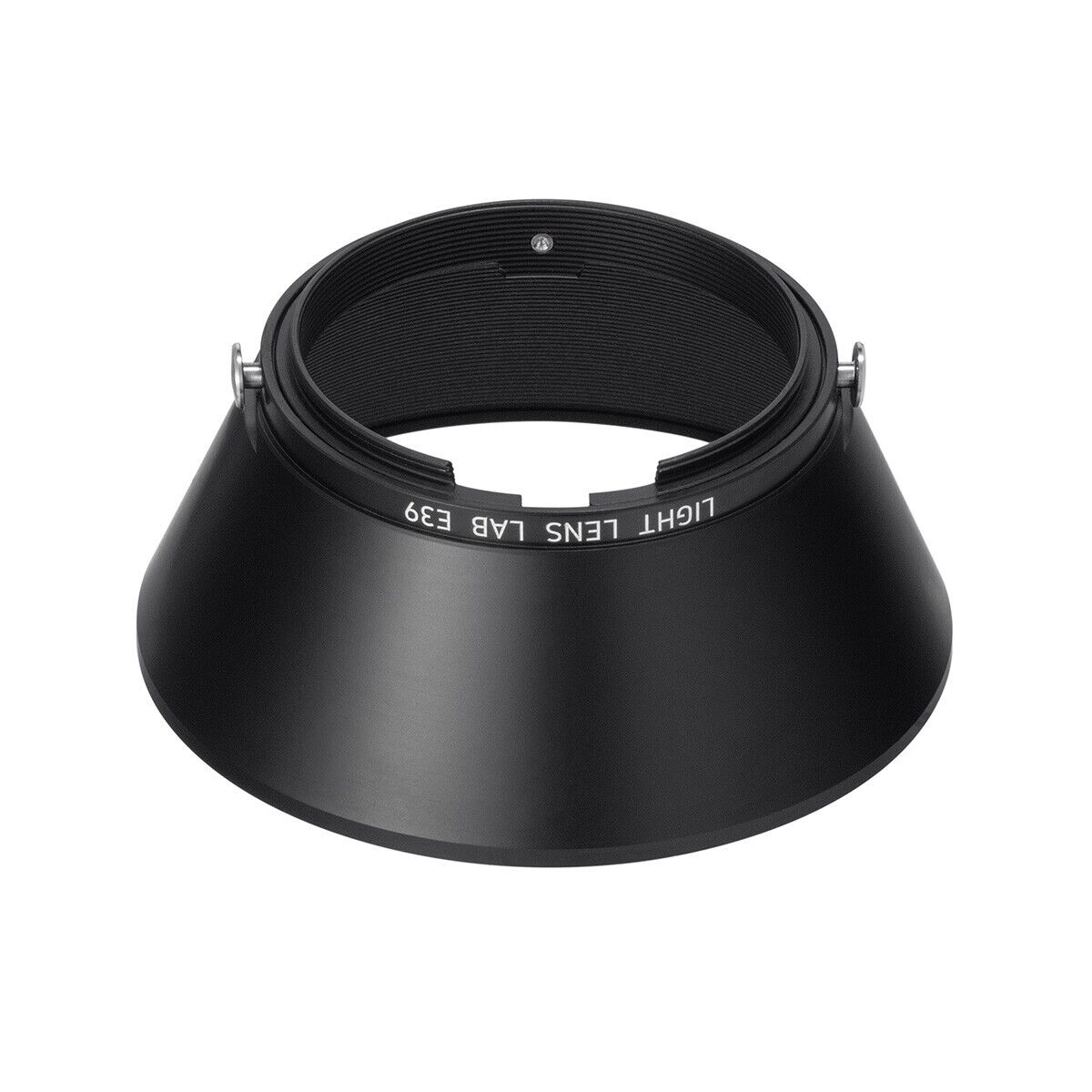 LIGHT LENS LAB Lens Hood L-E39-R (B) =Black=