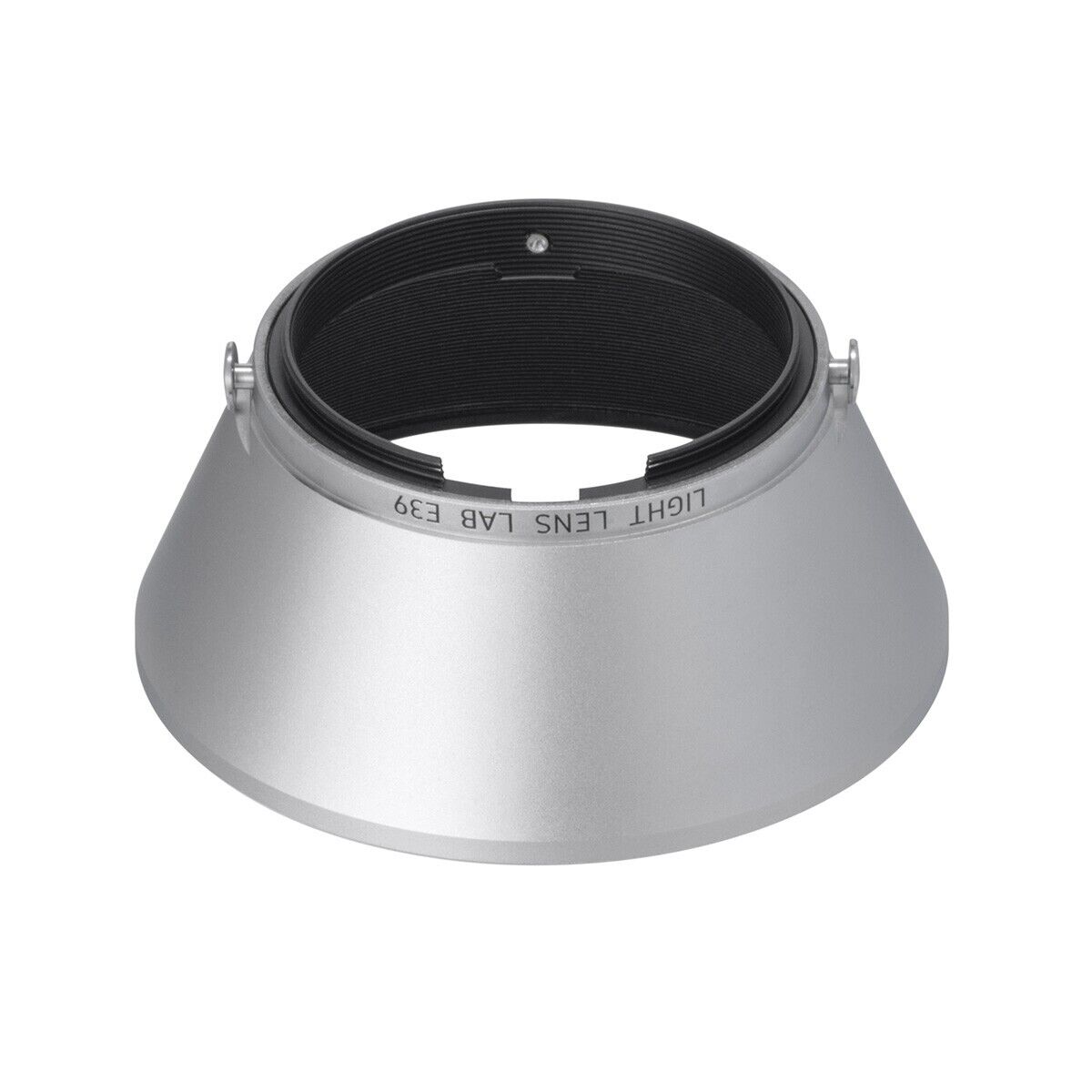 LIGHT LENS LAB Lens Hood L-E39-R (S) =Silver=