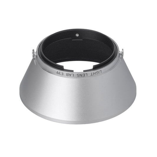 LIGHT LENS LAB Lens Hood L-E39-R (S) =Silver=