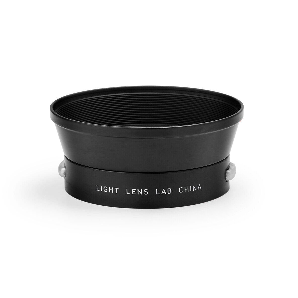 LIGHT LENS LAB Lens Hood IROOA Reprint Version =Black Paint + Silver Set=