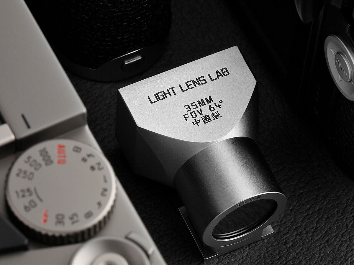 LIGHT LENS LAB 35mm Optical Viewfinder L-VF35 / SBLOO Reprint Version =Silver=