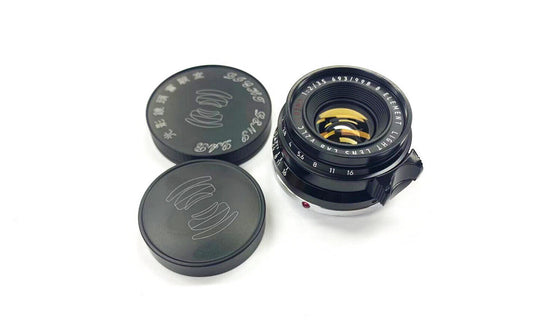 Light lens lab Lens 35mm F2 F/2 black paint for Leica Summicron M Eight Element