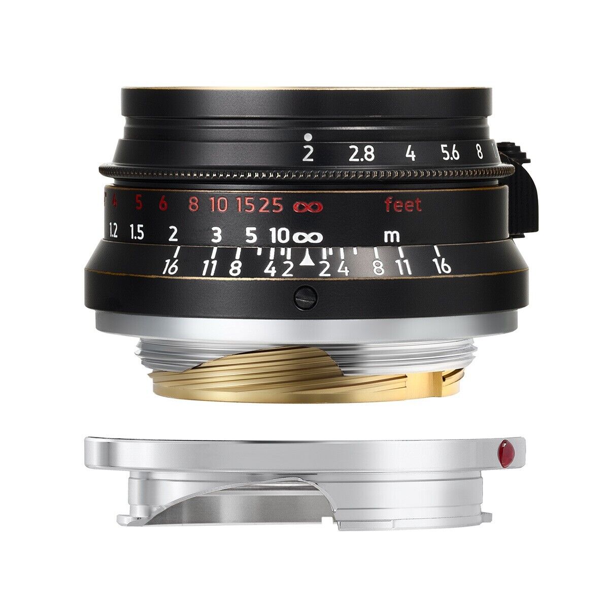 LIGHT LENS LAB *LIMITED* 35mm f/2 for L39 w/ hood, filter Bresson Edition