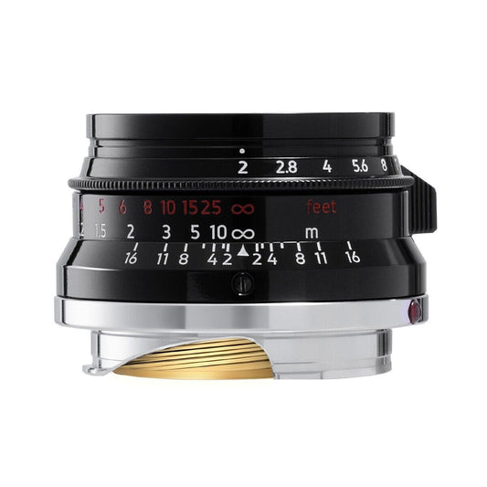 LIGHT LENS LAB *LIMITED* M 35mm f/2 for Leica M w/ filter set Glossy Black Paint