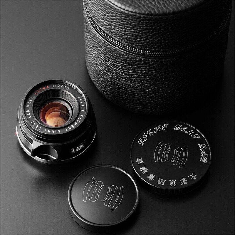 Light lens lab Lens 35mm F2 F/2 black paint for Leica Summicron M Eight Element