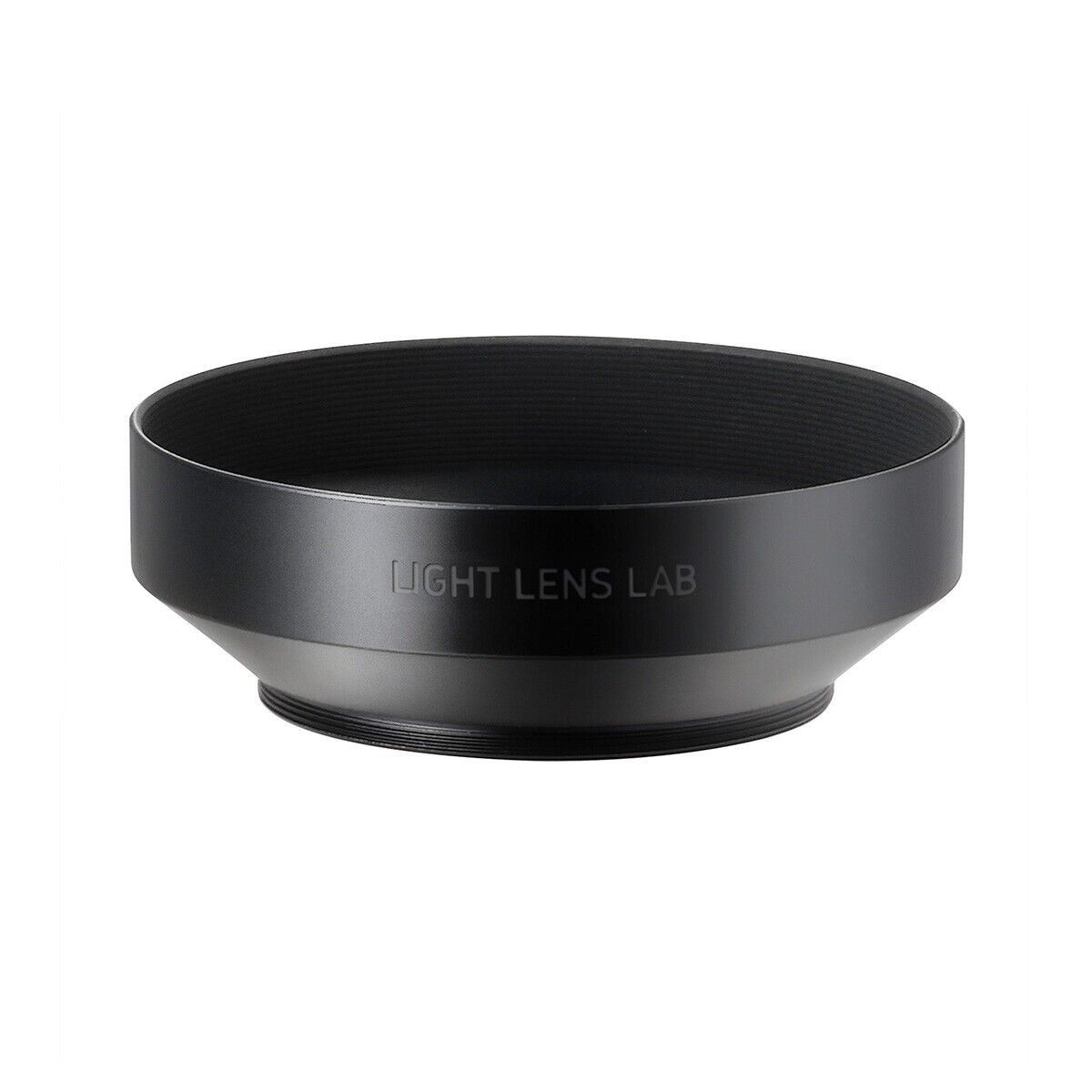 LIGHT LENS LAB Lens Hood C42-LS.39F Reprint Ver. =Black Paint, Engraved Letter=