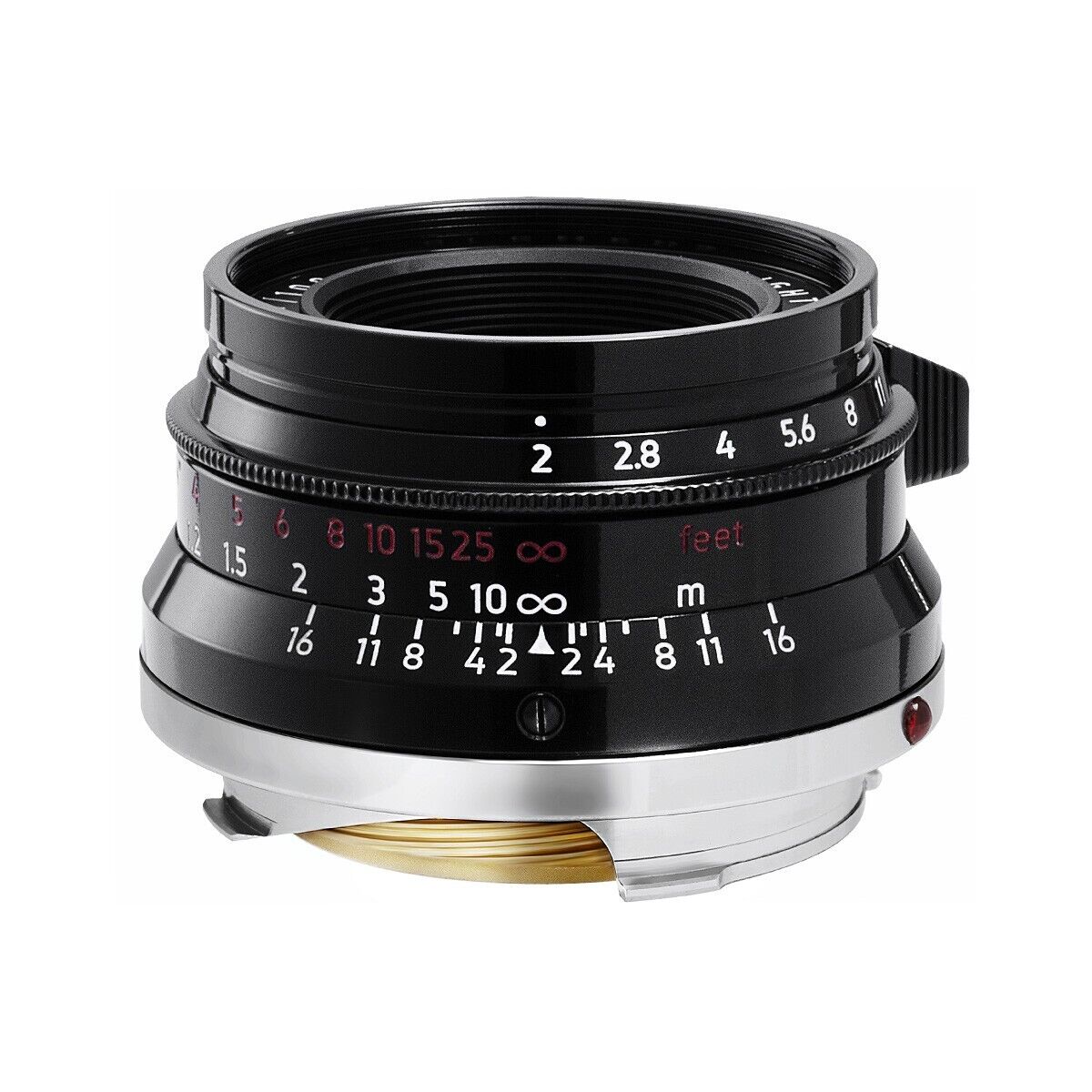 LIGHT LENS LAB *LIMITED* M 35mm f/2 for Leica M w/ filter set Glossy Black Paint