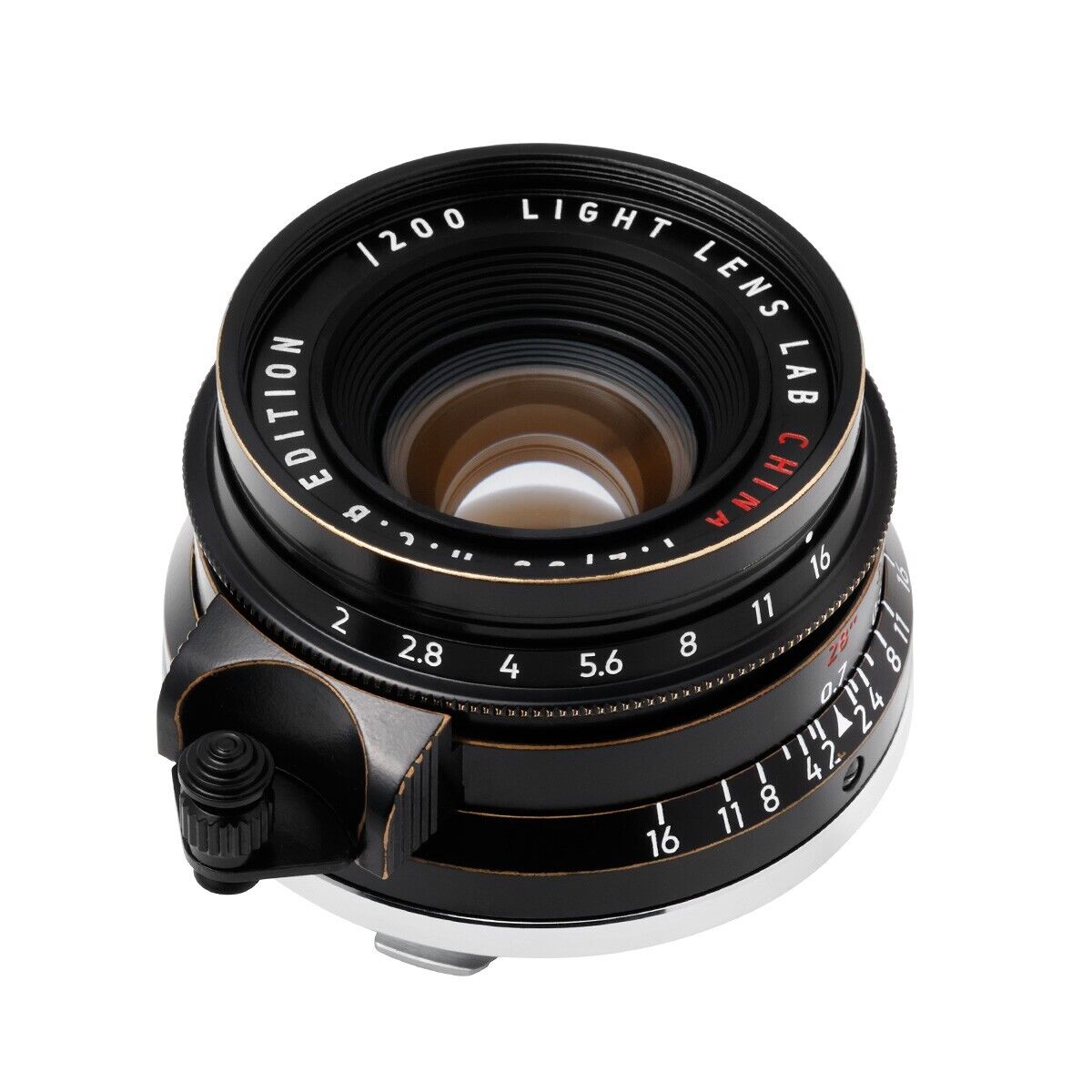 LIGHT LENS LAB *LIMITED* 35mm f/2 for L39 w/ hood, filter Bresson Edition