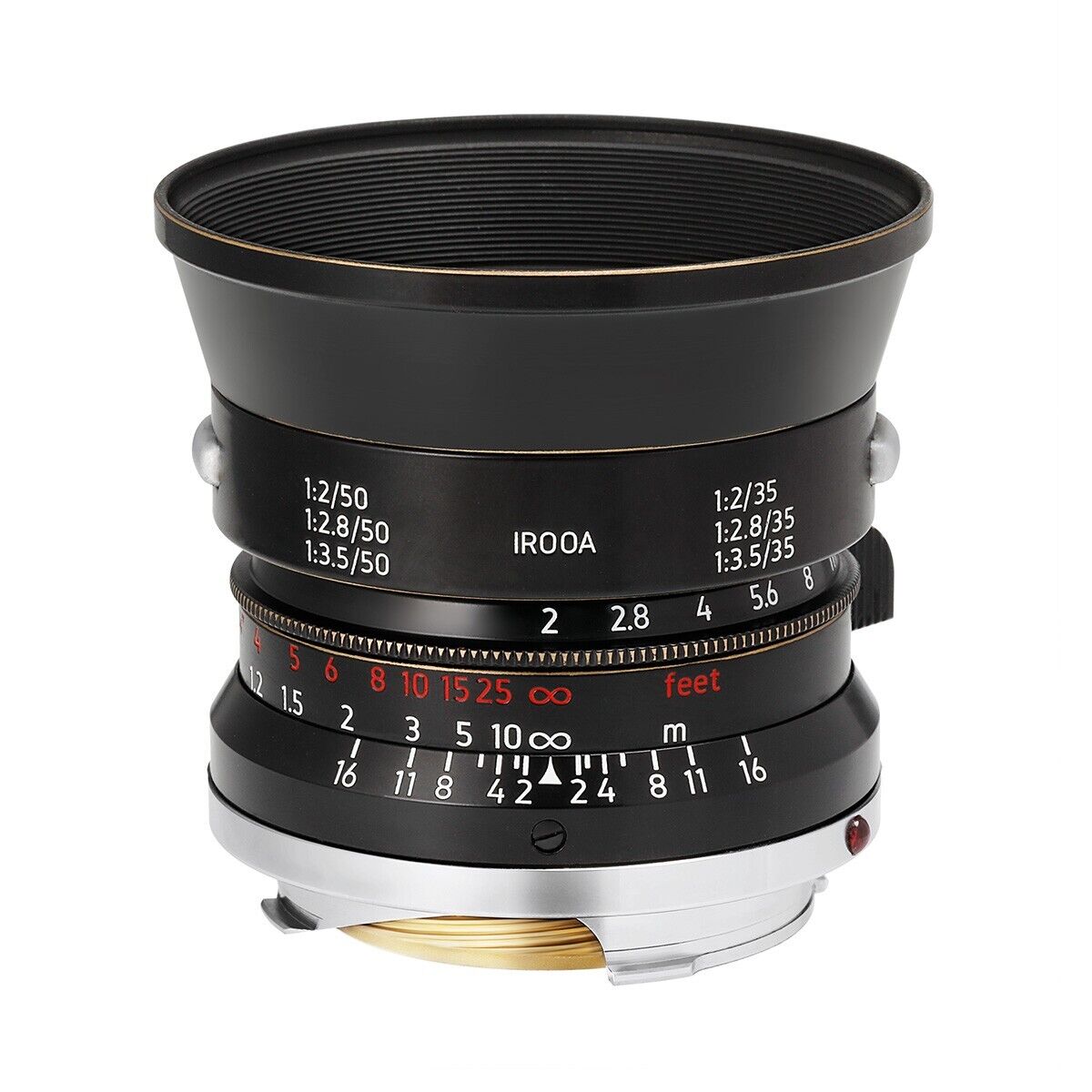 LIGHT LENS LAB *LIMITED* 35mm f/2 for L39 w/ hood, filter Bresson Edition