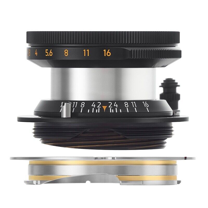 Light lens lab 35mm F2 Stretch black paint lens Leica Summicron M Eight Element