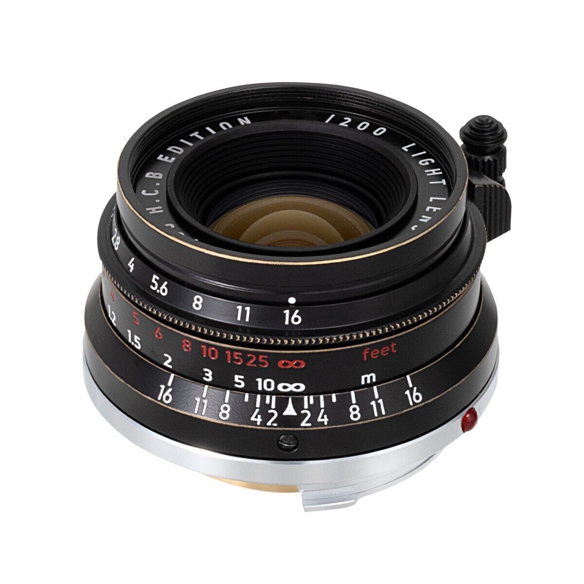 LIGHT LENS LAB *LIMITED* 35mm f/2 for L39 w/ hood, filter Bresson Edition