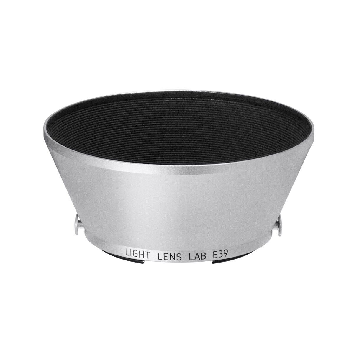 LIGHT LENS LAB Lens Hood L-E39-R (S) =Silver=