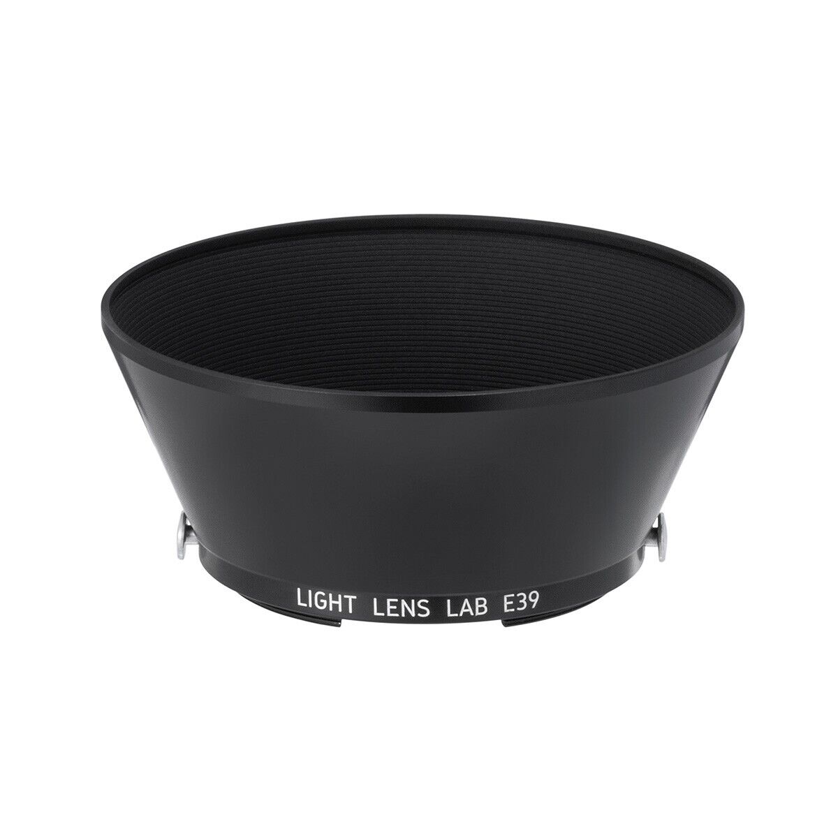 LIGHT LENS LAB Lens Hood L-E39-R (B) =Black=