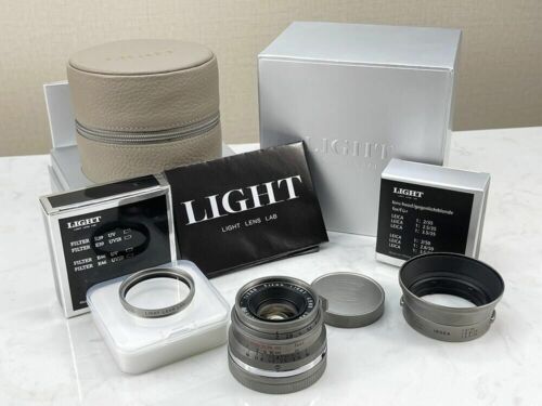 Light Lens Lab 35mm f/2 Titanium Leica Summicron M Eight Element Limited 200