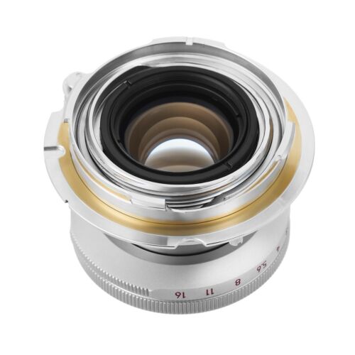 LIGHT LENS LAB LTM 35mm f/2 collapsible for L39 mount w/ LM ring =Silver=