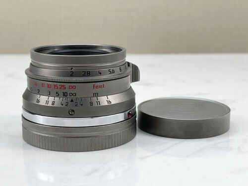 Light Lens Lab 35mm f/2 Titanium Leica Summicron M Eight Element Limited 200