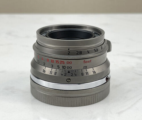 Light Lens Lab 35mm f/2 Titanium Leica Summicron M Eight Element Limited 200