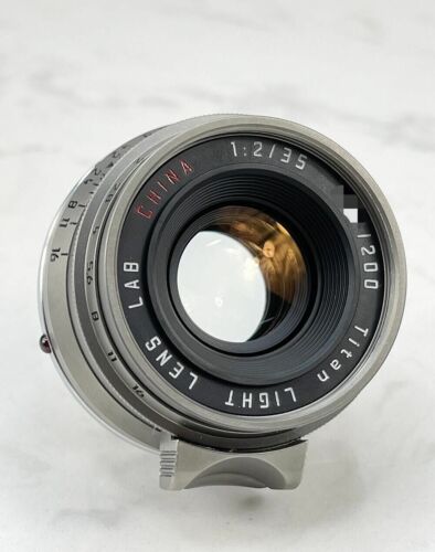 Light Lens Lab 35mm f/2 Titanium Leica Summicron M Eight Element Limited 200