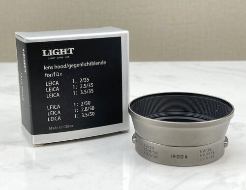 Light Lens Lab 35mm f/2 Titanium Leica Summicron M Eight Element Limited 200